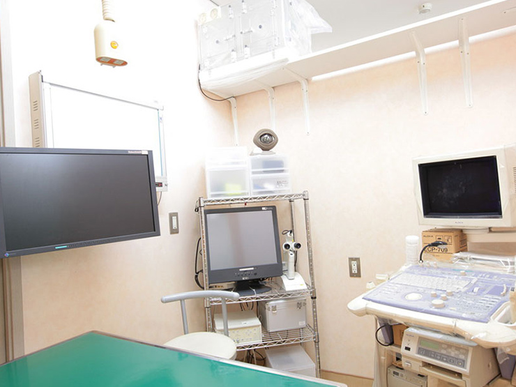 大阪では数少ない腹腔鏡を導入。